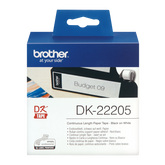 Brother Continuous Paper Roll 62mm x 30m - DK22205